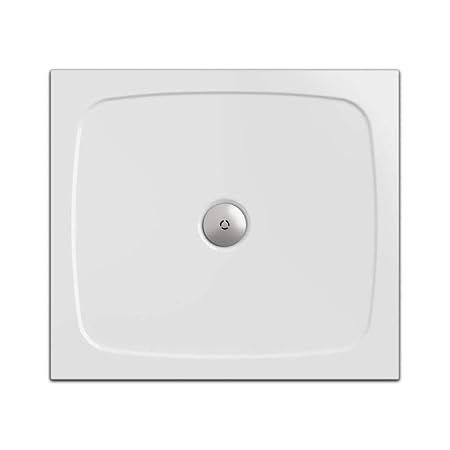 Duschwanne/Duschtasse Nordona® SIMPLEX, rechteckig 80 x 90 cm | Flache Aufbau-Höhe: 3 cm | Kompatibel mit Nordona® VersoFlat 