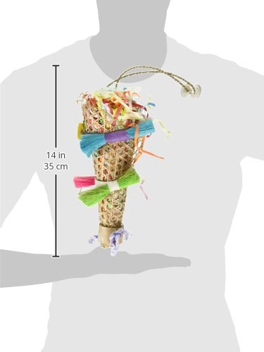 Prevue Pet Products 62513 Tropical Teasers Confetti Kazoo Bird Toy