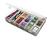 ArtBin 600 IDS Box with Dividers - Shatter Proof Art & Craft Storage Box, 11 x 6.5 x 1.75 in., Translucent