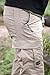 LAPG Women's Gear Stretch Tactical Pants, Low Rise, Slim Fit, 7-Pocket Durable Flex Cargo Outdoor, Hiking & Work Pants, Khaki, 14 Regular