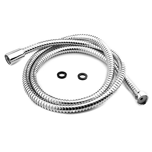 AKDY 5Ft Extra Long 60" Stainless Steel Standard Bathroom Handheld Shower Head Hose Pipe