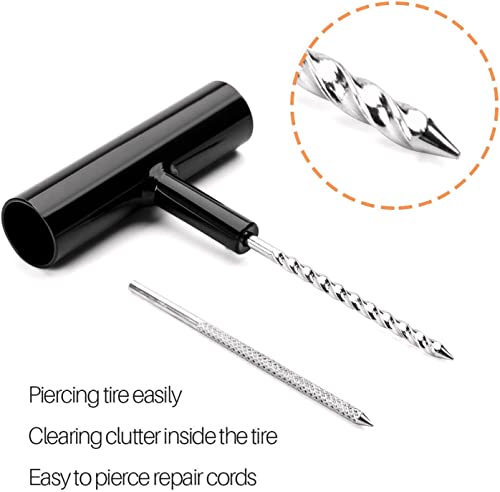 AUTOWN Reifenreparatur Set 31-teilig - Universal Kit Für Auto, Motorrad & LKW