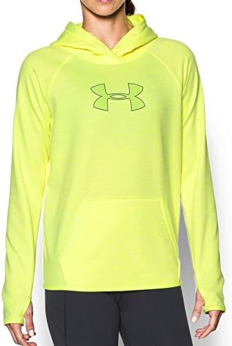Under Armour Women's Storm UA Logo Twist Hoodie, X-Ray (786)/Steel, X-Large