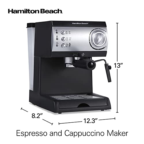 Hamilton Beach 15 Bar Espresso Machine, Cappuccino, Mocha, & Latte