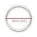 100pcs - 20mm 3/4