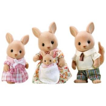 Calico Critters Hopper Kangaroo Family Set