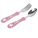 GUAngqi Cartoon Design Kids Cutlery Child Faltware Baby Spoon and Fork Set