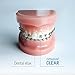 OrthoDots CLEAR (24 Count) - Moisture Activated, Silicone Dental Wax Alternative for Pain Caused by Braces. OrthoDots Stick Better & Stay on Longer than Orthodontic Wax (2 packs of 12 Count)