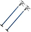TecTake Set of 2 drywall plasterboard builders ceiling easy props adjustable 115-290cm
