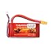 FLOUREON 3S 11.1V 5000mAh 55C Lipo Battery Pack with Deans T Plug for RC Helicopter RC Airplane RC Hobby (1500mAh)