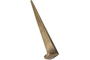 Ciieeo Antique Copper Picture Hanging Nail Hook for Medium Frames 9.8cm Heavy-Duty Wall Nails for Art