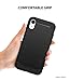 Ringke Onyx Compatible with iPhone XR Case, Durable TPU Protective Barrier Executive Slim Design Cover - Black