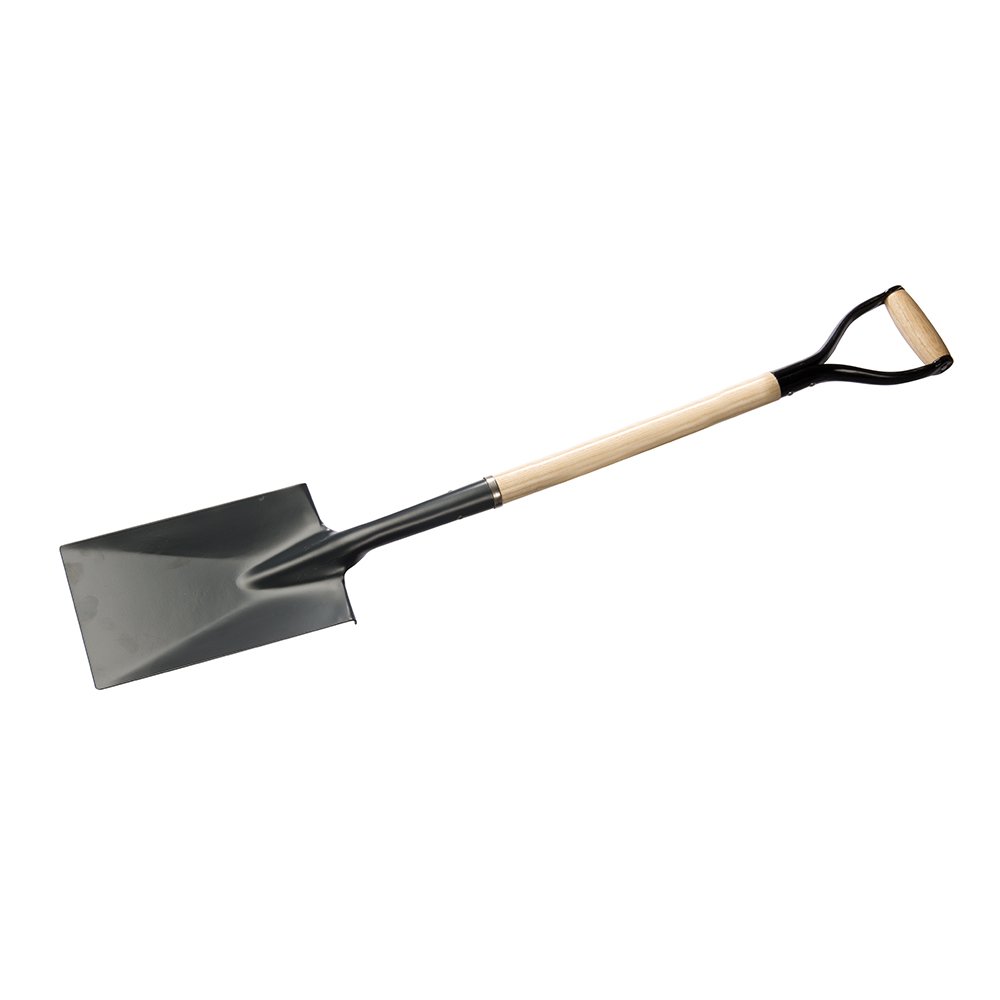 Silverline GT35 Digging Spade 1100 mm,Black / Wood