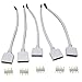LEDENET® 5pin Male Connector Wire Cable for Flexible 5050 RGBW RGBWW LED Strip Light (5-Pack)