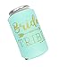 Future Mrs. Cheers Bitches Bachelorette Party Can Cooler Sleeves - 11 Pack Insulated Neoprene Drink Holders, Fit Beer Cans + BONUS GAMES | 10 Mint 1 White | Decorations, Supplies & Favors