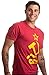 Soviet Union CCCP Hammer & Sickle Costume | Communism Russia 1980s Communist Men Women T-Shirt-(Adult,XL)