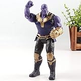 PAPWELL Thanos Action Figure 6.7 inch Marvel Legends Figures Hot Toys Avengers Infinity War Series PVC Superheroes Model Toy Collection Gifts Kids Collectible Gift Children