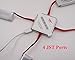 BTG 3.7V 780mAh Rechargeable Li-po Battery (4pcs) + 4in1 X4 JST Charger for JJRC H51 Drone Wltoys V636 V686 V686G V686K Quadcopter Spare Parts