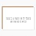 Naughty Birthday Card For Boyfriend For Husband. 007 There's A Party In My Mouth. Love Card. Anniversary Card. Card For Him. Dirty Cards. Folded Greeting Card With Envelope. Blank Inside