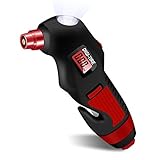 Tire Pressure Gauge Digital 150 PSI, Aluminum Alloy Nozzle Led Flashlight Life hammer Seatbelt Cutter for Bike, Motorcycle, Car, Truck, SUV