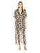 James & Erin Women's Wide-Sleeve V-Neck Maxi Dress