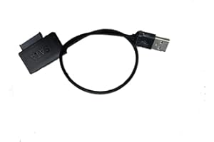Adapter Cable Sata to USB 2.0 Drive Line for Laptop Cd DVD Optical Drive Adapter Transfer Cable Lovely and Professional