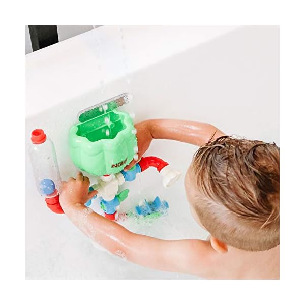 Nuby Wacky Water Works Pipes Bath Toy for 3 Year Olds