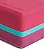 Manduka Recycled High Density EVA Foam Yoga Block – Contoured Edges for Comfort, Firm Stability for Balance and Support in Any Yoga Pose