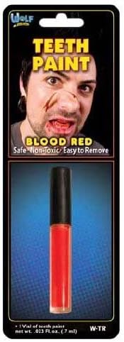 Teeth Paint -Blood Red by Wolf Novelties
