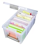 ArtBin Super Semi-Satchel - Clear Art Craft Storage Box, 6925AB