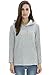 Bearsland Women's Winter Sporty Hoodie Breastfeeding Nursing Top,Gray,X-Large