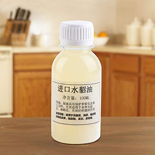 KEYREN Gel Gloss Mink Oil Leather Protector Conditioner Shoe Gloss Care Maintenance Soften Brighten Maintenance Tool (100ml)