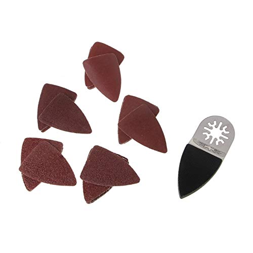 Algol - Sanding Paper+Finger Sanding Pad for Multifunction Oscillating Power Tool Fein Dremel Bosch - Thumbnail 3