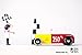 Candylab Toys - Outlaw Penicillin Wooden Car - Modern Vintage Style - Solid Beech Wood