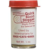 Four Paws Quick Blood Stopper Powder, 0.5 Ounce Container