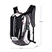 LOCALLION Cycling Backpack Riding Backpack Bike Rucksack Outdoor Sports Daypack for Running Hiking Camping Travelling Ultralight Men Women 18L Black