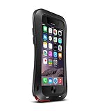 ELECDAY[TM] Newest Extreme Shockproof Waterproof Dust Dirt Snow Proof Armor Tank Aluminum Metal Gorilla Glass Military Heavy Duty Protector Cover Hard Case for 4.7 Inch Iphone6 iphone 6 VI + BRAND LOGO Full-body Waterproof Cellphone Protective Bag (B