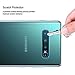 AOSOK [3Pack] Compatible with Samsung Galaxy S10 Plus Camera Lens Screen Protector, Ultra Thin Transparent Clear Camera Tempered Camera Lens Protector for Samsung Galaxy S10 Plus 2019 (3Pack-Clear)