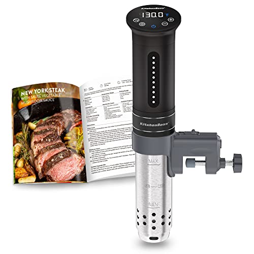KitchenBoss SousVide Cooker Machine 1100 Watts IPX7 Waterproof Ultra