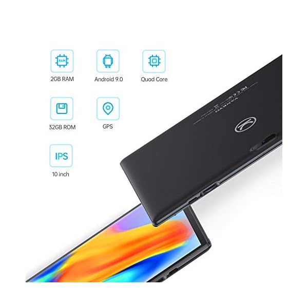 VANKYO-MatrixPad-S10-10-inch-Tablet-Android-90-Pie-32GB-ROM-2GB-RAM-8MP-Rear-Camera-HD-IPS-Display-Quad-Core-Processor-Wi-Fi-Bluetooth-42-GPS-FM-OTG-USB-Type-C-Charging-Slate-Black VANKYO MatrixPad S10 10 inch Tablet, Android 9.0 Pie, 32GB ROM, 2GB RAM, 8MP Rear Camera, HD IPS Display, Quad-Core…