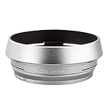 JJC LH-JX100 Silver Metal Lens Hood Adapter Ring for Fujifilm X100 X100S X100T Replace AR-X100
