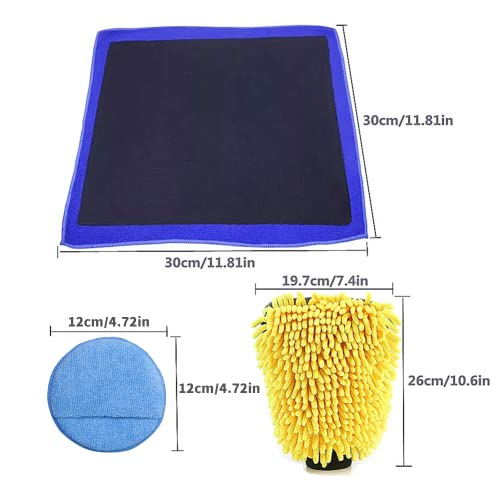 Clay Bar Towel,AIVS Fine Grade Auto Detailing Clay Rags,with Car Wash