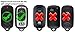 KeylessOption Keyless Entry Remote Control Car Key Fob Replacement for RS3200 BAB237131-056 Dealer Installed