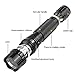 Feyachi FL11 Flashlight 1200 Lumen LED Light with Picatinny Rail Mount for Outdoor, Rechargeable Batteries and Pressure Switch Included