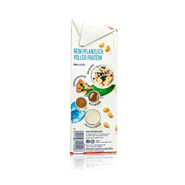 Alpro - 10er Pack Sojadrink ohne Zucker 1 Liter - Soja Soya Drink ungesüßt 100 % pflanzlich – Bild 6