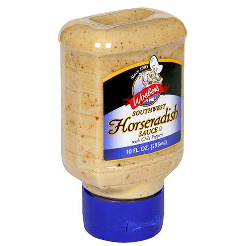 Woeber's Supreme Southwest Horseradish Sauce, Six 10Ounce Units (60