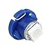 Partsam 10pcs Blue T4.7/T5 Neo Wedge A/C Climate Cluster LED Light Bulb 5050-SMD 12mm for 2001-2011 Dodge RAM 1500 2500 3500