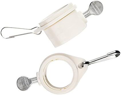 CHSX LLC 1-Inch Diameter Rotating Mounting Rings, Flag pole rings, Flag rings, Flag pole kit (2-Pieces)