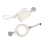 CHSX LLC 1-Inch Diameter Rotating Mounting Rings, Flagpole hardware, Flag rings (2-Pieces)
