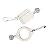 CHSX LLC 1-Inch Diameter Rotating Mounting Rings, Flag pole rings, Flag rings, Flag pole kit (2-Pieces)